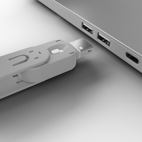 Lindy 40454 portin lukitsin Portin lukitsin + avain USB A-tyyppi Valkoinen Akryylinitriilibutadieenistyreeni (ABS) 5 kpl