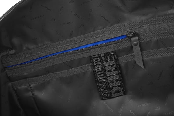 ASUS ROG SLASH Duffle Bag Polyester, Polyurethan (PU), Termoplastisk polyurethan (TPU) Sort Mand Håndtaske