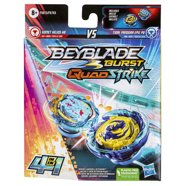 Beyblade Burst QuadStrike F6815 Kæmpende spinnende top