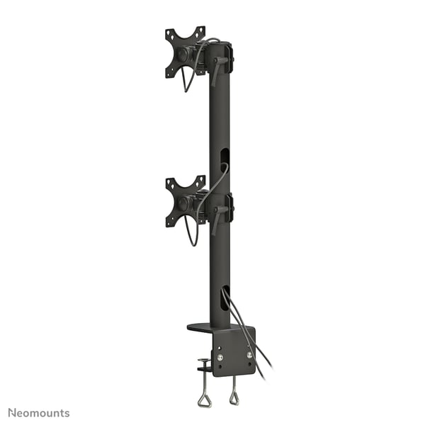 Neomounts FPMA-D960DVBLACKPLUS monitorin kiinnike ja jalusta 124,5 cm (49") Vastaanotto Musta