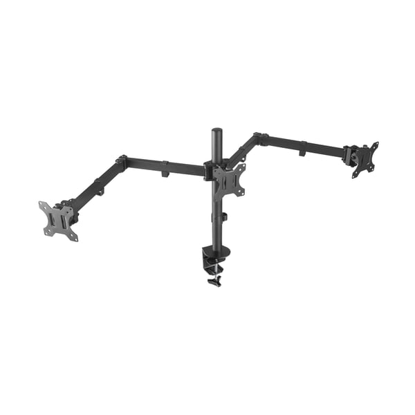 AISENS DT27TSR-061 skærmbeslag og -stativer 68,6 cm (27") Skrivebord Sort
