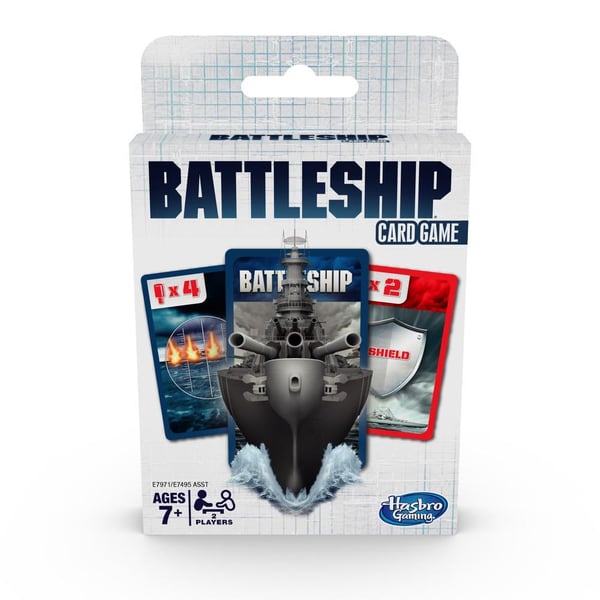 Hasbro Gaming E7971FR0 lautapeli Battleship Korttipeli Strategia