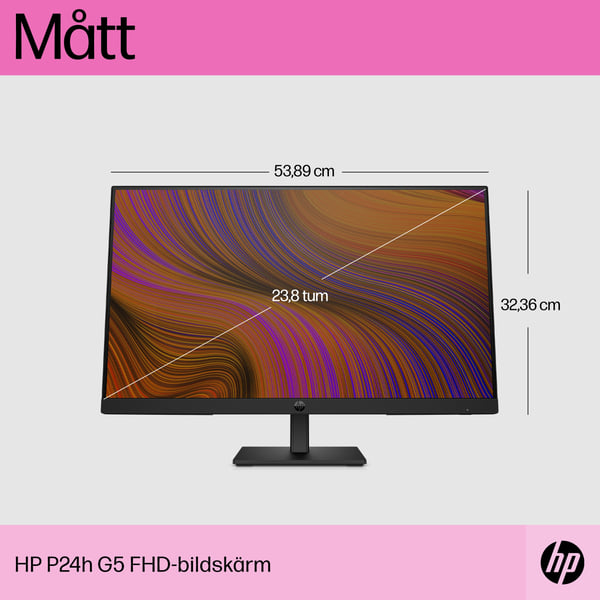 HP P24h G5 FHD-skärm