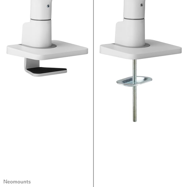 Neomounts DS70S-950WH1 fäste och ställ till bildskärm 124,5 cm (49") Bord Vit