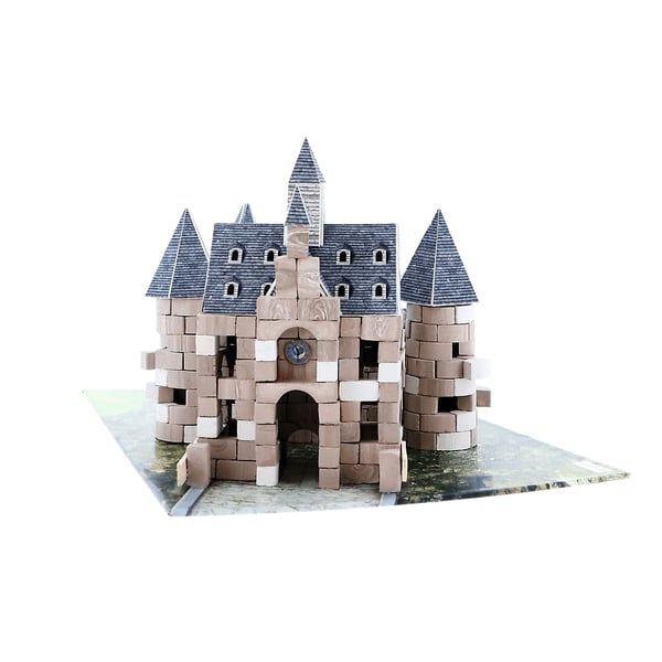 Trefl Brick Trick Harry Potter - Clock Tower Palikkapalapeli 410 kpl Televisio/Elokuvat