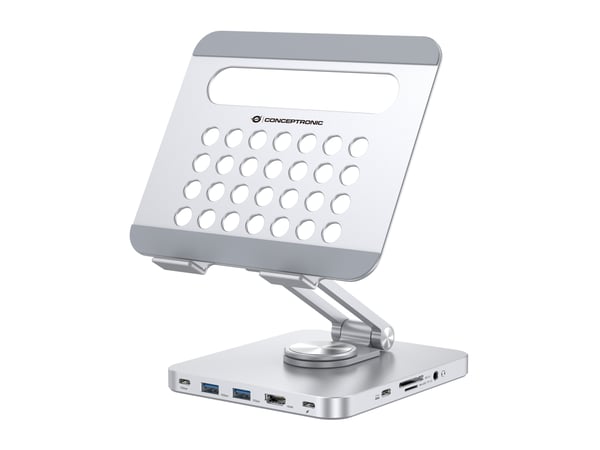 Conceptronic DONN26G multimedie vogn & stand Sølv Tablet Multimedia stand