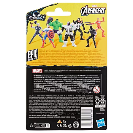 Marvel Avengers VenomVersus Epic World of Action Anti-Venom Captain America