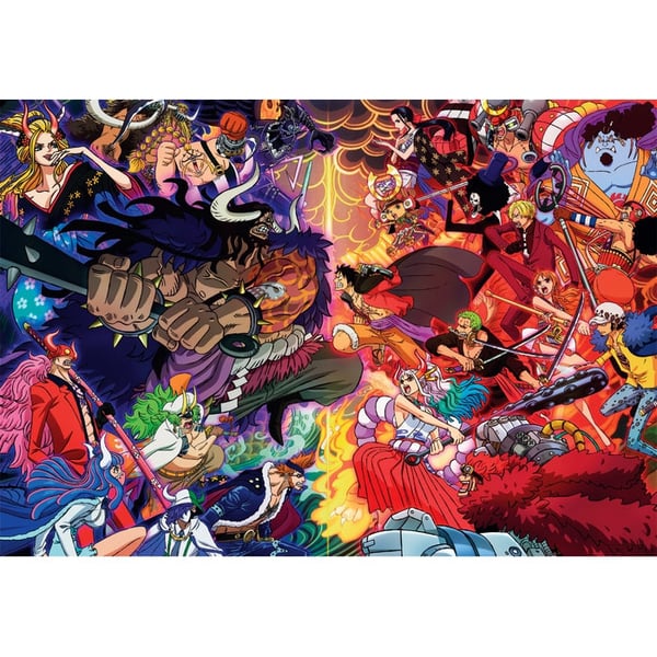 Clementoni Impossible One Piece Puslespil 1000 stk Tegnefilm
