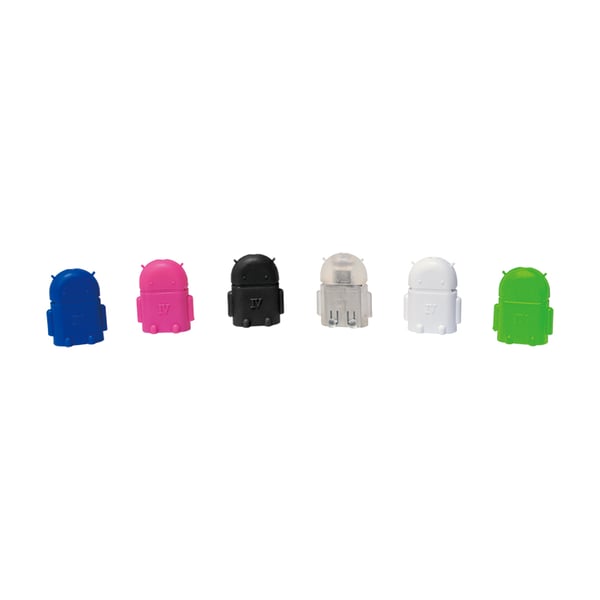 LogiLink AA0063 kabel kønsskifter Micro-USB-OTG USB 2.0 Hvid