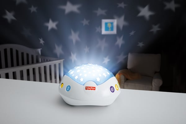 Fisher-Price 3-i-1-projektionsmobil, Butterfly Dreams, leksak för spjälsängen med ljusprojektion