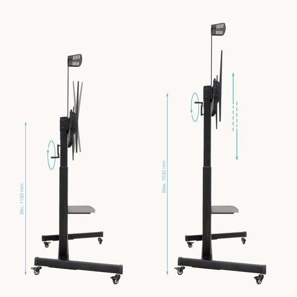TooQ FS20406HM-B tv-beslag 2,54 m (100") Sort