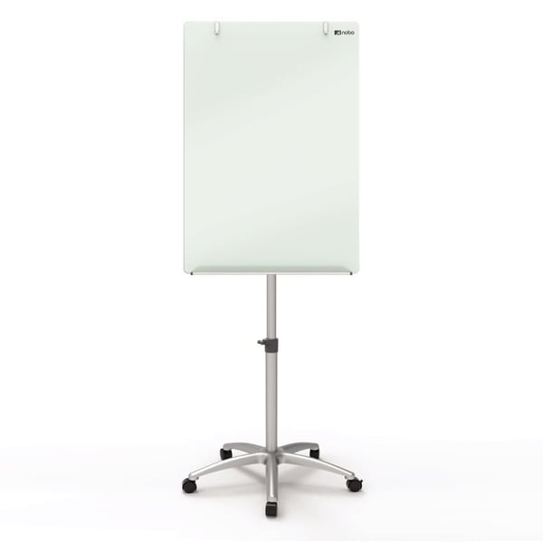 Nobo Flipover glas mobil brillanthvid