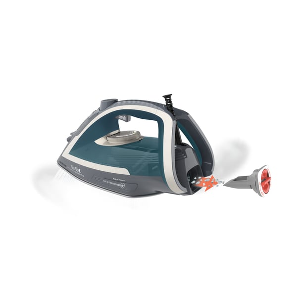 Tefal Ultragliss Anti-Calc Plus FV6842 Dampstrygejern 2800 W Blå, Sølv