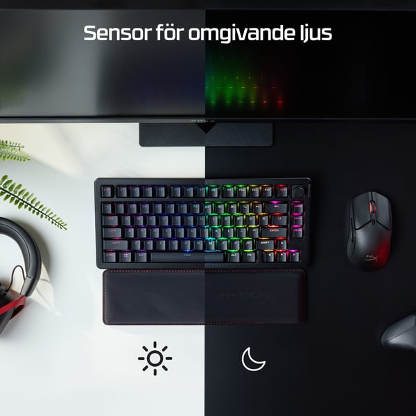 HyperX Alloy Rise 75 trådlöst – Gaming-tangentbord