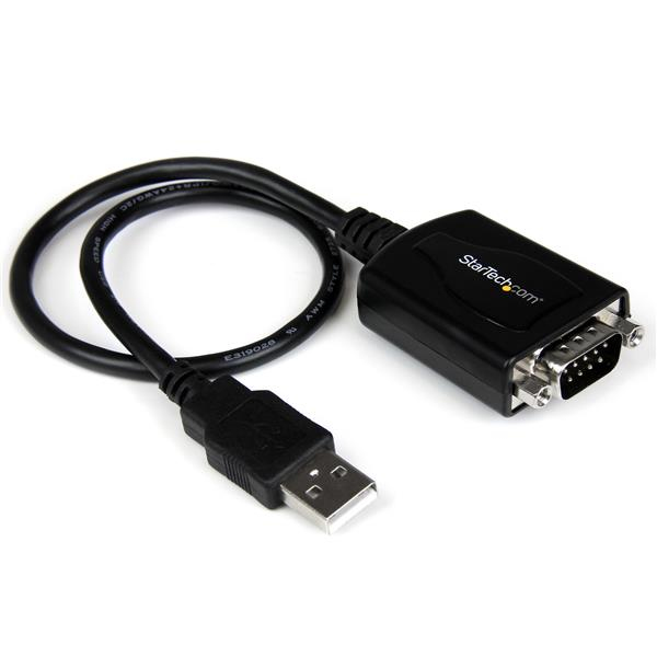 StarTech.com ICUSB2321X kabel kønsskifter DB-9 USB 2.0 A Sort