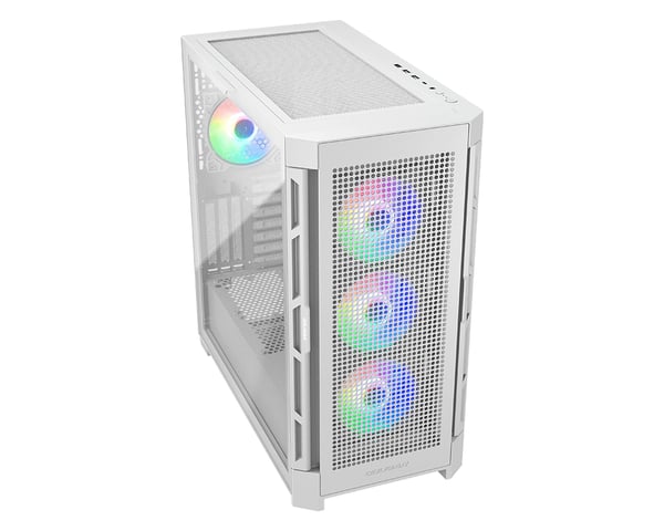 COUGAR Airface Pro RGB CGR-5AD1W-AIR-RGB Midi Tower Hvid