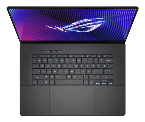 ASUS ROG Zephyrus G16 GU605CM-QR026W Intel Core Ultra 9 285H Laptop 40,6 cm (16") 2.5K 16 GB LPDDR5x-SDRAM 1 TB SSD NVIDIA GeForce RTX 5060 Wi-Fi 7 (802.11be) Windows 11 Home Grå
