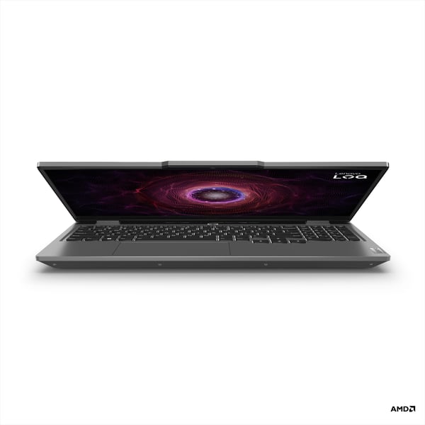 Lenovo LOQ 15AHP9 AMD Ryzen™ 7 7445HS Laptop 39,6 cm (15.6") Fuld HD 16 GB DDR5-SDRAM 512 GB SSD NVIDIA GeForce RTX 4050 Wi-Fi 6 (802.11ax) Windows 11 Home Grå Italiensk