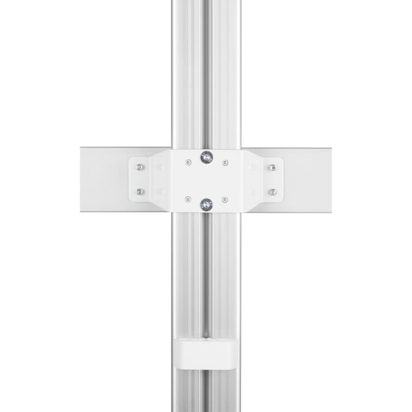 InLine 23184B fäste och ställ till bildskärm 43,2 cm (17") Bord Vit, Aluminium