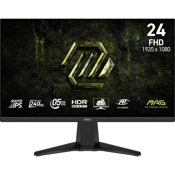 MSI MAG 245F X24 computerskærm 60,5 cm (23.8") 1920 x 1080 pixel Fuld HD LCD Sort
