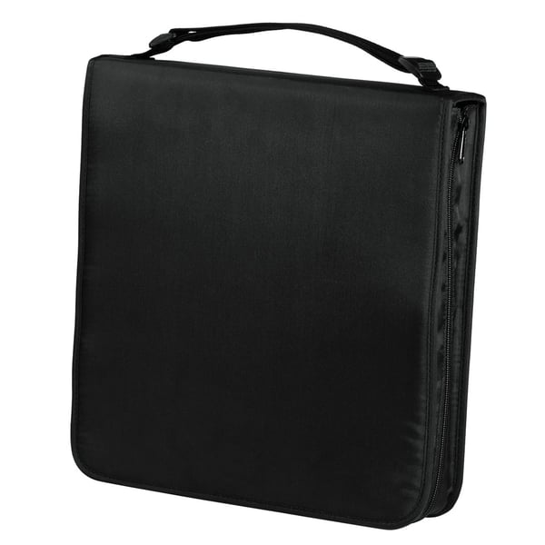 Hama CD Wallet Nylon 160, black 160 diskar Svart Hama CD Wallet Nylon 160, black 160 diskar Svart