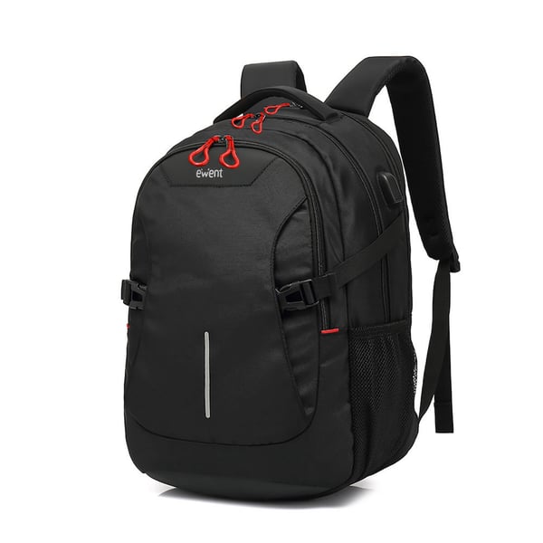 Ewent EW2526 taske og etui til laptop 39,6 cm (15.6") Rygsæk Sort