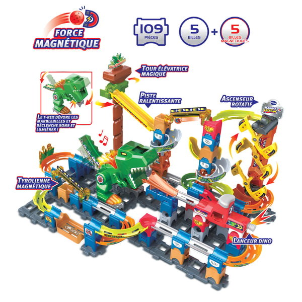 VTech 80-571605 aktive/færdighedsspil & legetøj Legetøjsbane med marmorkugler (sæt)