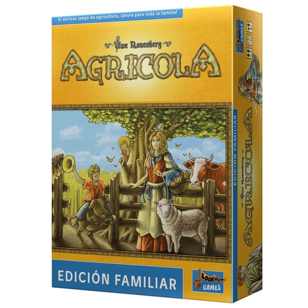 Asmodee Agricola Edición Familiar 45 min Lautapeli Strategia