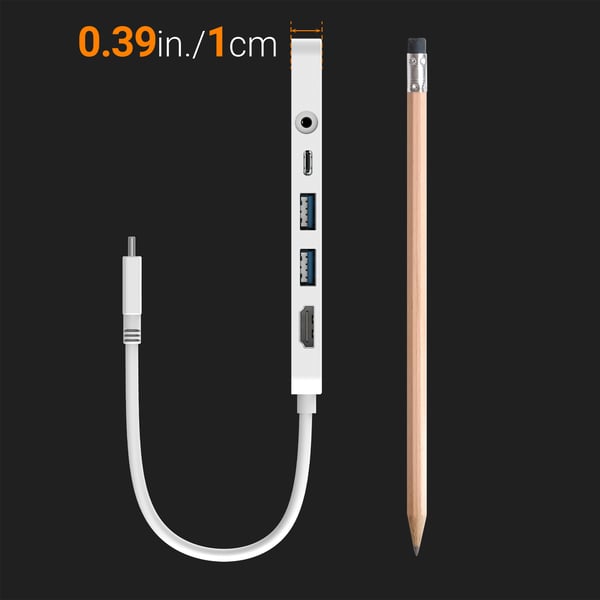 j5create JCD373-N USB-C® lättviktig multiadapter