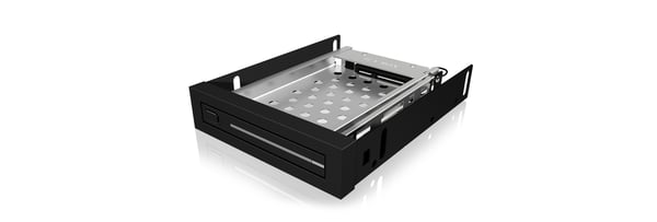 ICY BOX IB-2216StS 8,89 cm (3.5") Opbevaring drev bakke Sort