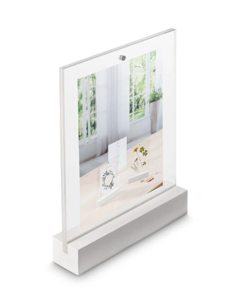 Hama Classic Enkelt billedramme Transparent, Hvid