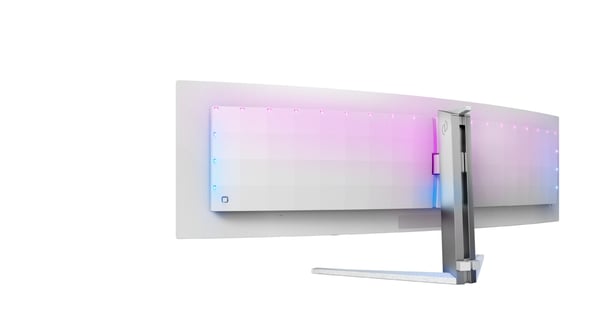 Philips Evnia 8000 49M2C8900L/00 platta pc-skärmar 124,2 cm (48.9") 5120 x 1440 pixlar Dual QHD QD-OLED Vit