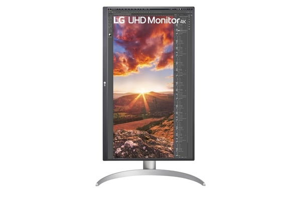 LG 27UP850-W computerskærm 68,6 cm (27") 3840 x 2160 pixel 4K Ultra HD LED Sølv