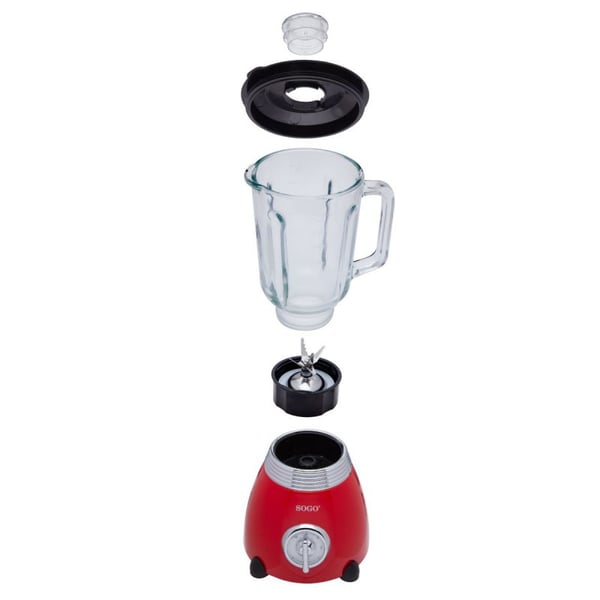 Sogo BAT-SS-5560 blender Blender til madlavning 500 W Rød