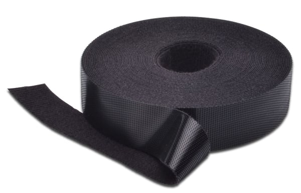 Microconnect CABLETAPE sladdvindor Svart 1 styck