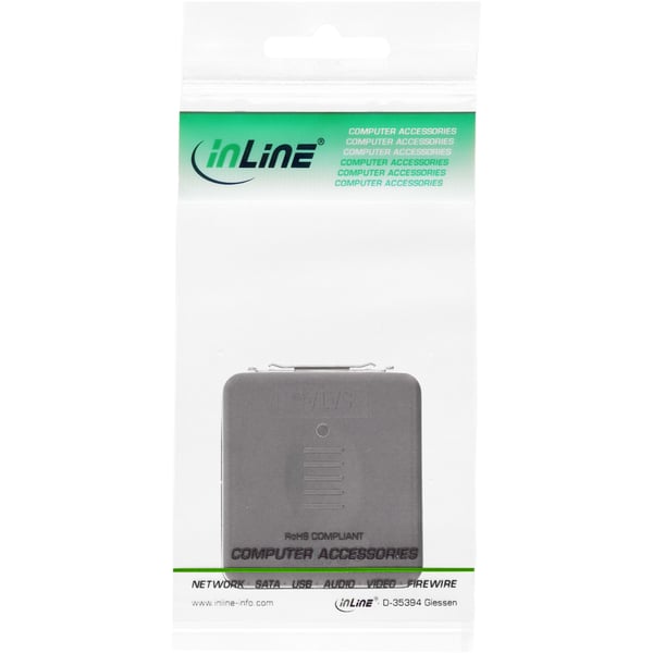 InLine 27500 kabelomvandlare (hane/hona) eSATA female SATA Svart