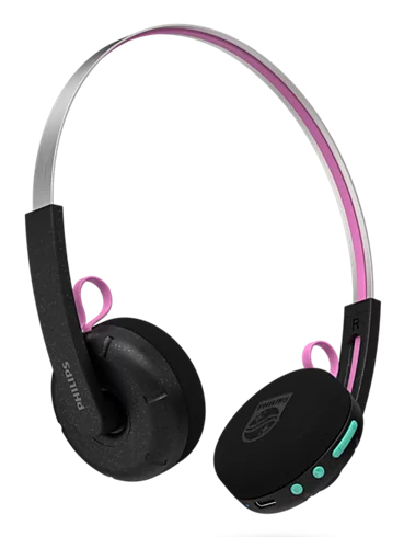 Philips TAMS1BK/00 kuulokkeet ja kuulokemikrofoni Langallinen & langaton Pääpanta Puhelut/Musiikki USB Type-C Bluetooth Musta