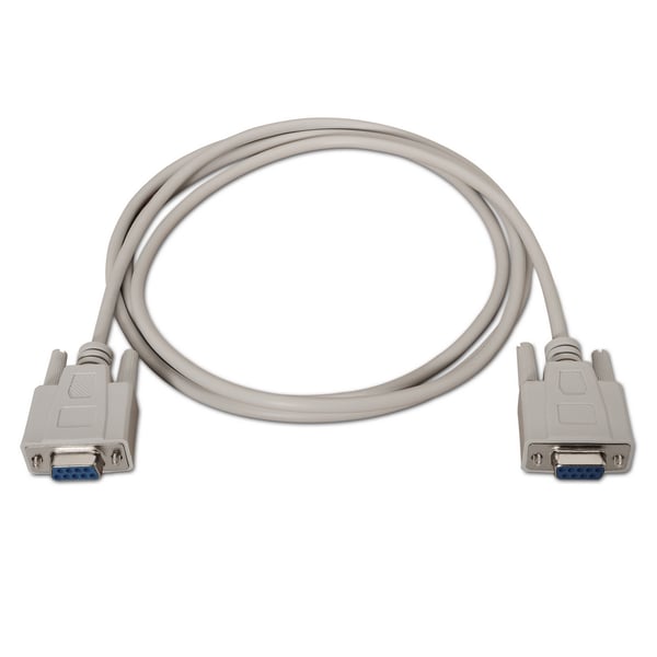 AISENS A112-0066 serielkabel Beige 1,8 m DB9