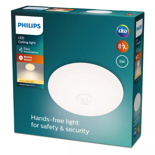 Philips Funktionel Mauve loftslampe, 6 W