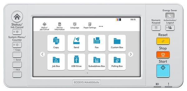 KYOCERA ECOSYS MA4000cifx laser A4 1200 x 1200 DPI 40 ppm
