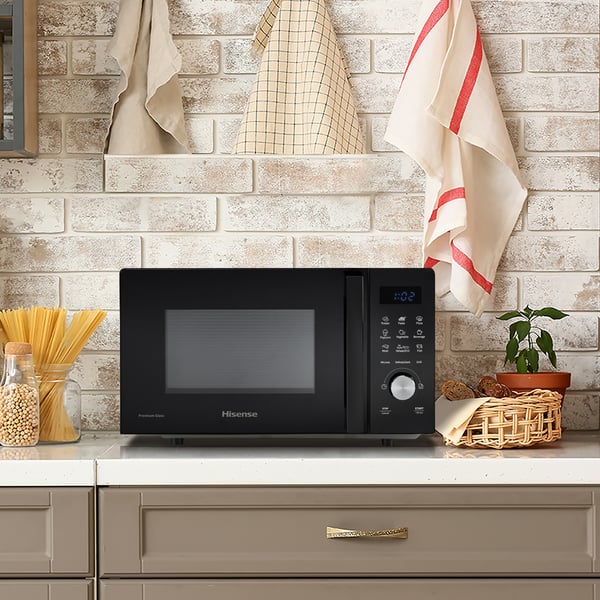 Hisense H20MOBSD1HG mikrobølgeovn Sort Grill mikroovn Bordplade 20 L 700 W