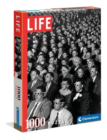 Clementoni Life In 3D Puslespil 1000 stk