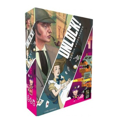 Asmodee Unlock! Heroic Adventures Lautapeli Salapoliisi Asmodee Unlock! Heroic Adventures Lautapeli Salapoliisi