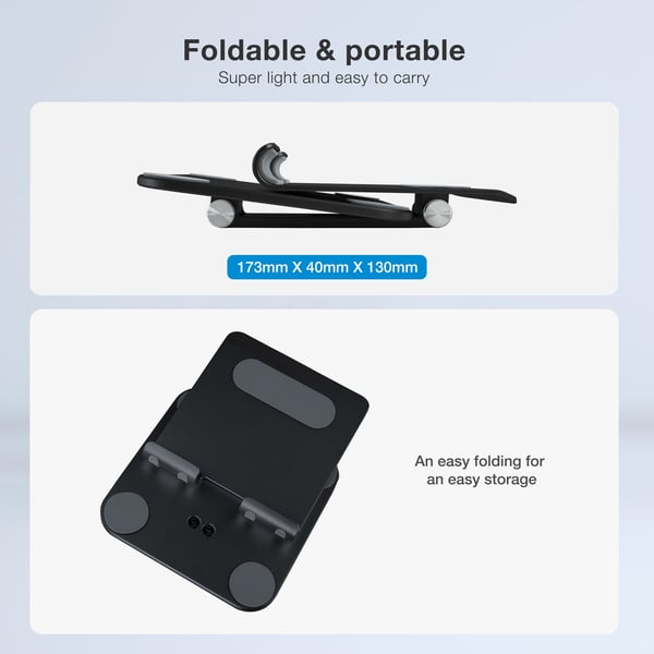 TooQ PH-HERMES-NOCHE holder Passiv holder Mobiltelefon/Smartphone, Tablet/UMPC Sort