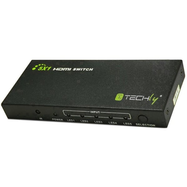 Techly IDATA HDMI-4K51 video-switch Techly IDATA HDMI-4K51 video-switch