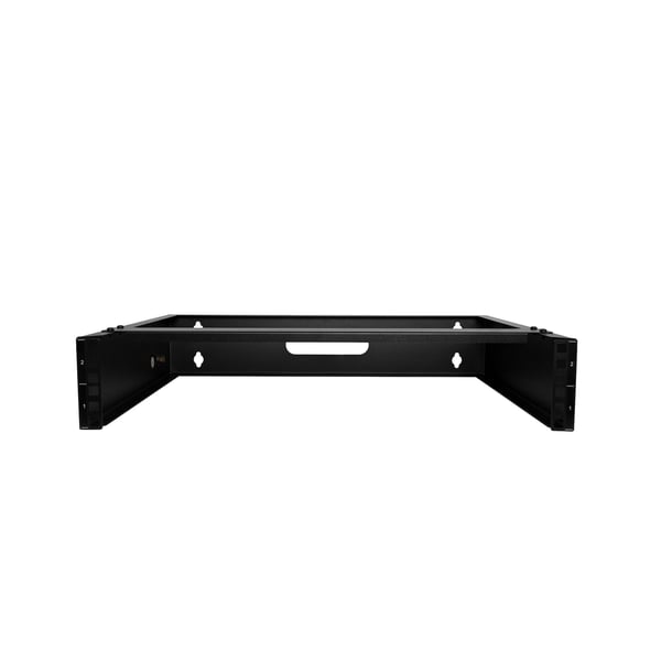 StarTech.com 2U&nbsp;väggmonterat rack&nbsp;- 14 tum. Djup&nbsp;(Lågprofil)&nbsp; - 19-tums väggmonterat patchpanelfäste för grund server- och IT-utrustning,&nbsp;nätverksswitchar&nbsp; - 35 kg vikt&nbsp;kapacitet, svart