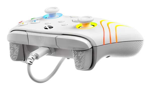 Turtle Beach Afterglow Wave Vit USB Spelplatta PC, Xbox, Xbox One, Xbox Series S, Xbox Series X