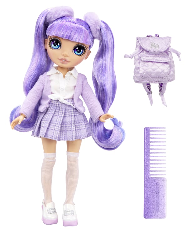 Rainbow High Junior High Fashion Doll - Violet Willow (Purple)