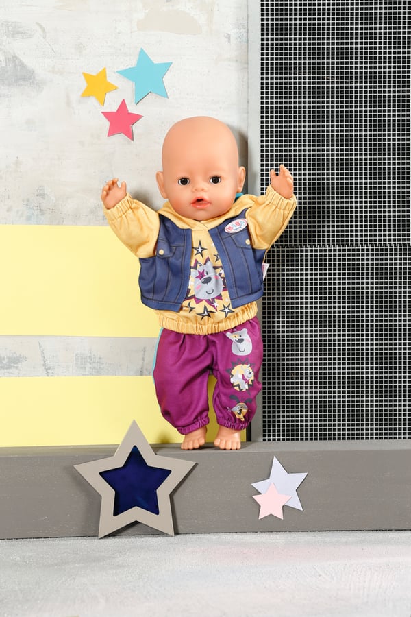 BABY born Outfit with Hoody Nuken vaatesetti