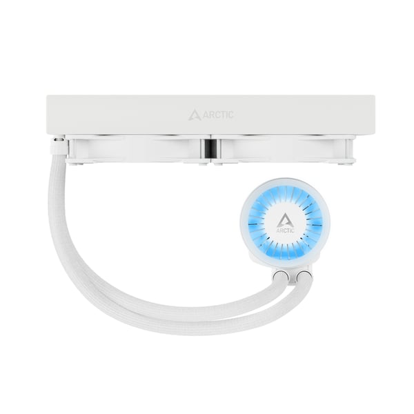 ARCTIC Liquid Freezer III 280 A-RGB Suoritin All-in-one-nesteenjäähdytin 14 cm Valkoinen 1 kpl